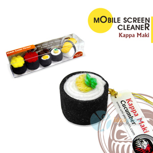 Illustration for article titled Sushi, Chocolate and Ice Cream Cellphone Screen Cleaners